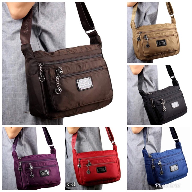 Tas selempang Qi lin er 8808 Tas wanita impor