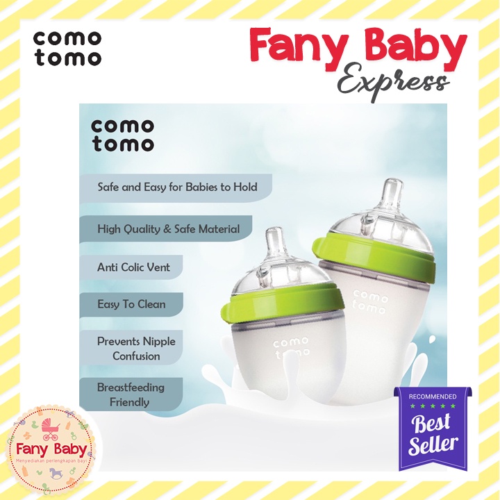 COMOTOMO BOTTLE TWIN PACK 150ML