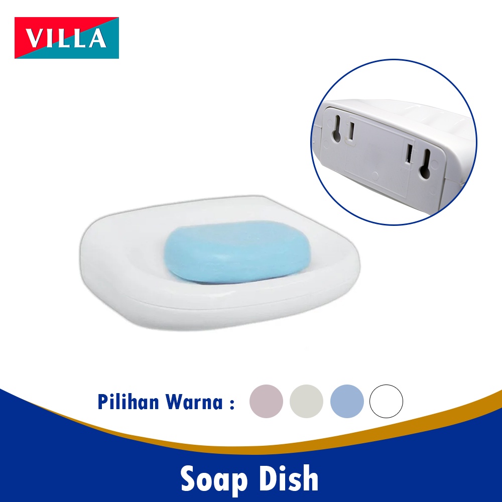 Ktmstore Tempat Sabun Ultima Rak Sabun Kamar Mandi dinding soap dish villa 5105