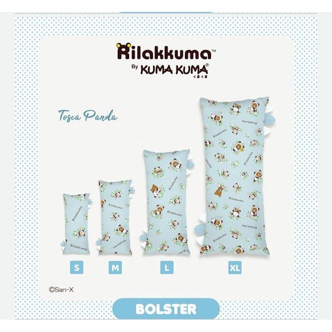 BOLSTER SERIES RILAKKUMA BY KUMA-KUMA