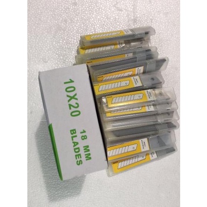 

Mata Cutter Refil Cutter Ukuran Jumbo 1pack Isi 10pcs KUALITAS BAGUS arttec93 Diminati Banget