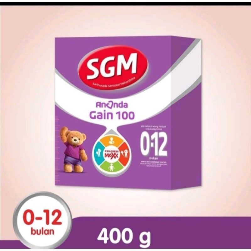 SGM ANANDA GAIN 100 400GRAM / SGM ANANDA