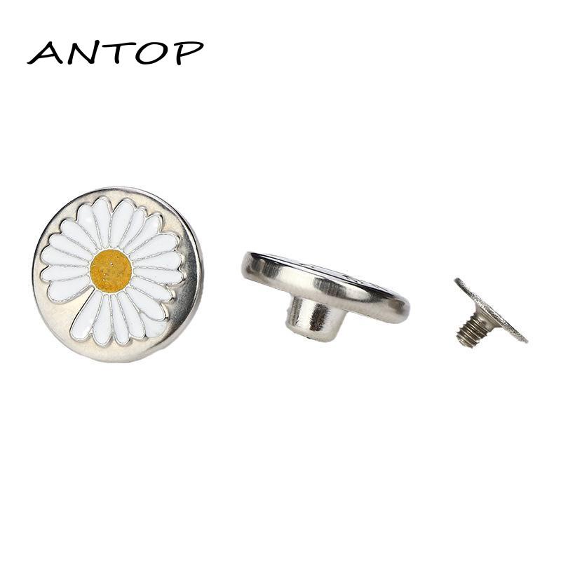 Kancing Metal Universal Tipe Sekrup Dapat Dilepas Untuk Celana Jeans