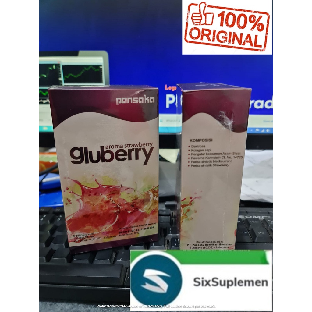 Pansaka JOVEM 4JOVEM GLUBERRY COLLAGEN 100 gram