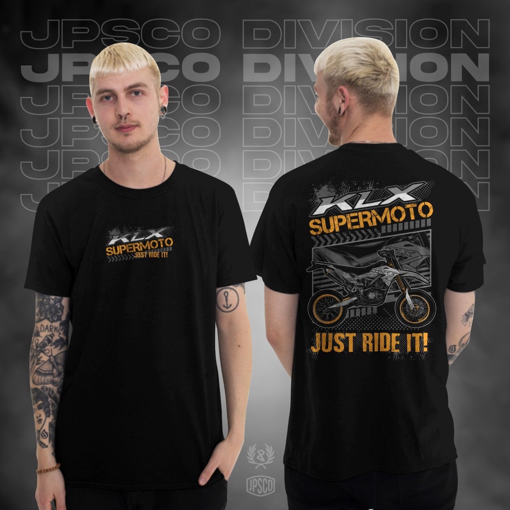 KAOS MOTOR KLX KAOS SUPERMOTO BAJU KLX SUPERMOTO