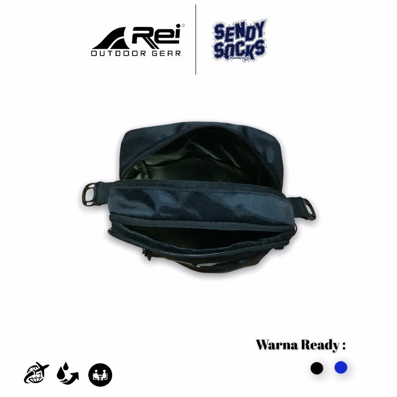 Tas Selempang Pria Waterproof Hezel Pria Anti Air Anti Sobek Arei