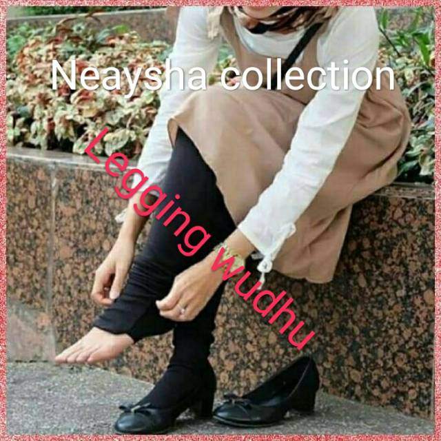 Legging wudhu Neaysha collection bahan spandek rayon super