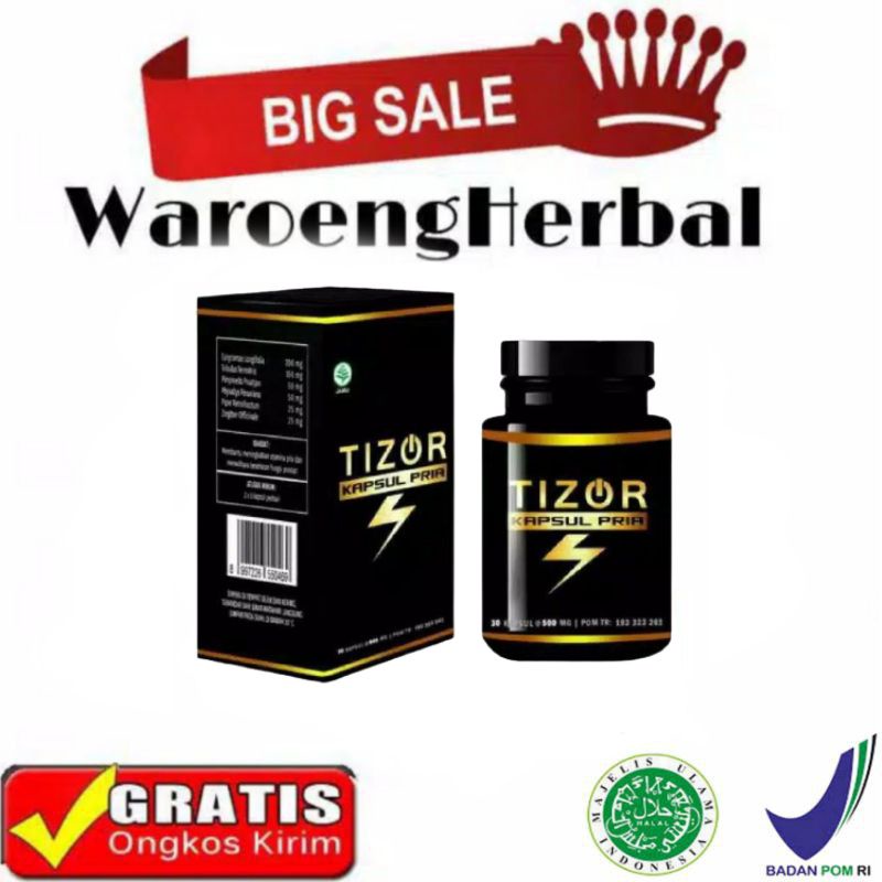 100% ORIGINAL Tizor Obat Asli Impotensi Dan Prostat Aman Bpom di jamin Original Dan Berkualitas