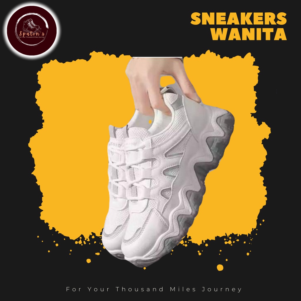 Sepatu Wanita Sepatu Sneakers Wanita Terbaru Sepatu Wanita Terbaru Sepatu Korea Wanita Sepatu Korean Style Wanita Sepatu Cewek Kekinian Sepatu Cewek Sneakers Sepatu Cewek Terbaru Sepatu Cewek Korea Dewasa Sepatu Sneakers Wanita Putih-4