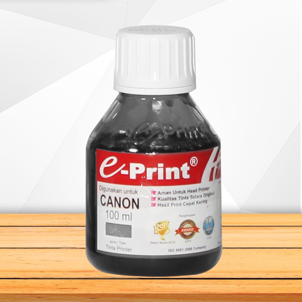 E-PRINT TINTA CANON 100ML SUDAH DENGAN SUNTIK / TINTA ISI ULANG BOTOL