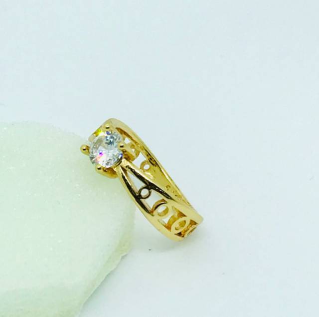 Cincin fashion wanita cincin lamaran cincin permata cincin lapis emas