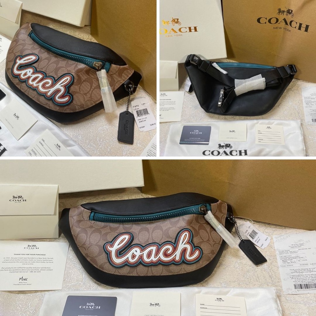 COACH Waistbag ORIGINAL / Tas Coach Tas Selempang Tas Pinggang Kulit