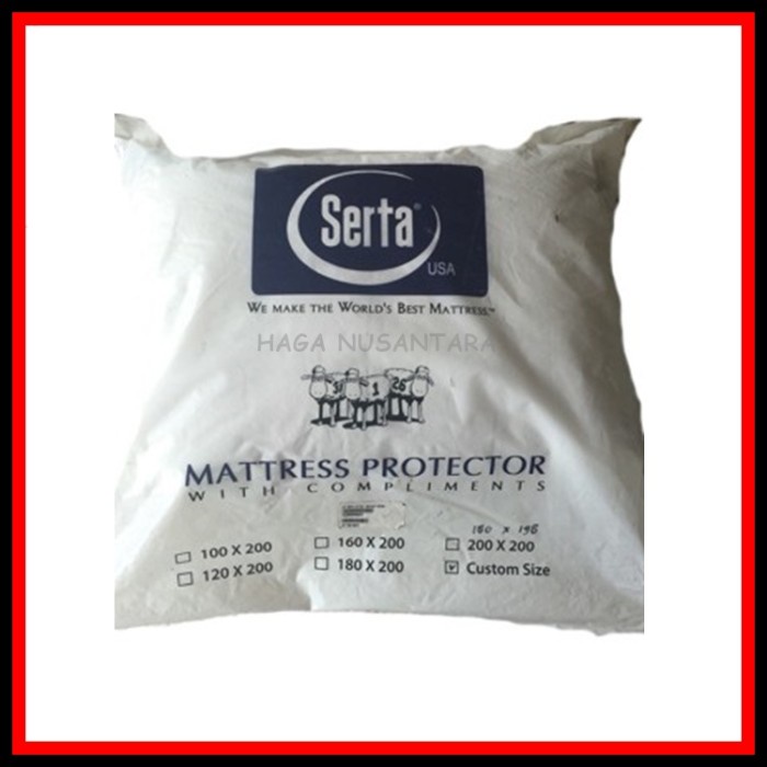 SERTA MATTRESS PROTECTOR 160 MATTRESS MATRAS COVER SERTA 160X200