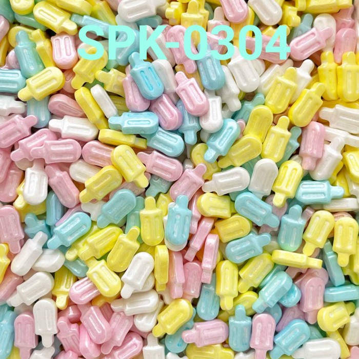 

SPK-0304 SPRINKLES SPRINKLE SPRINKEL 1KG ESKRIM ICE CREAM POPSICLES HEMAT