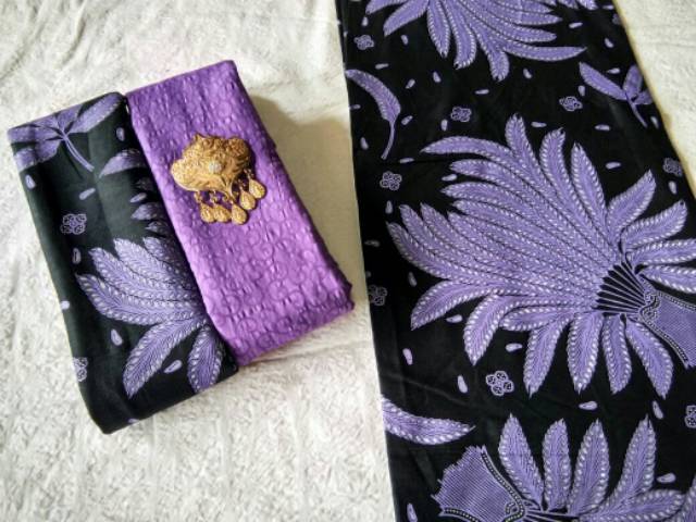 Kain Batik Prada - Kain Jarik Kebaya Motif Pari