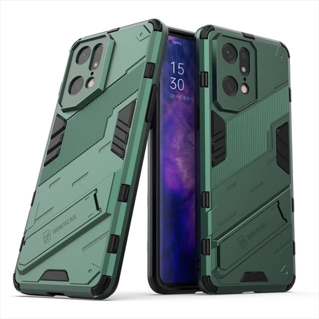 OPPO FIND X5 PRO 5G HYBRID CASE KICKSTAND CYBERPUNK SERIES