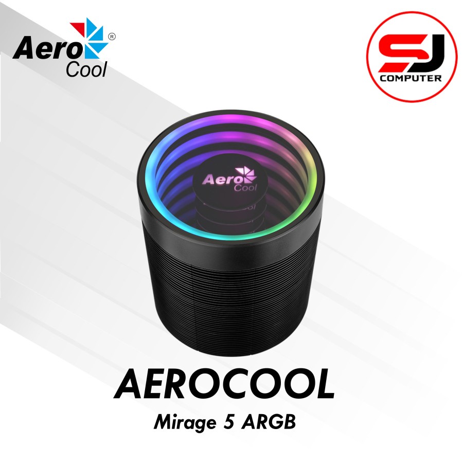 Aerocool Mirage 5 ARGB CPU Cooler for Intel &amp; AMD