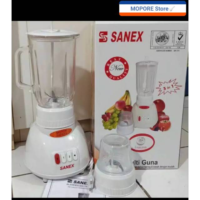 Blender SANEX MX - T8GN 3in1 Blender Multi Fungsi(Type Baru)