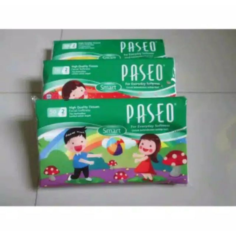 TISU TISSUE PASEO SMART PACK 50 LEMBAR 2 PLY TISUE