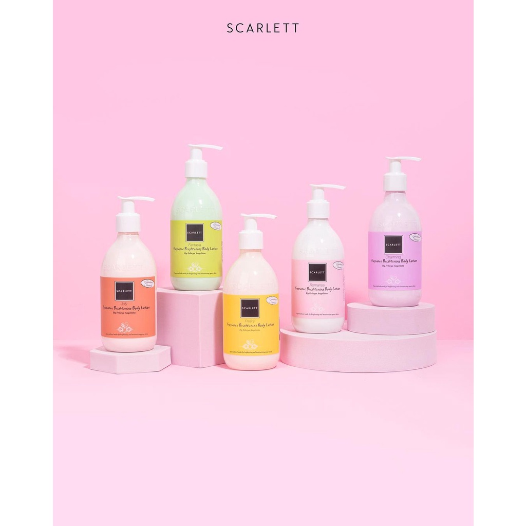 Scarlett Whitening BPOM RESMI ORIGINAL SCARLET SCARLETT BY FELICYA ANGELISTA SCARLETT WHITENING Scarlet