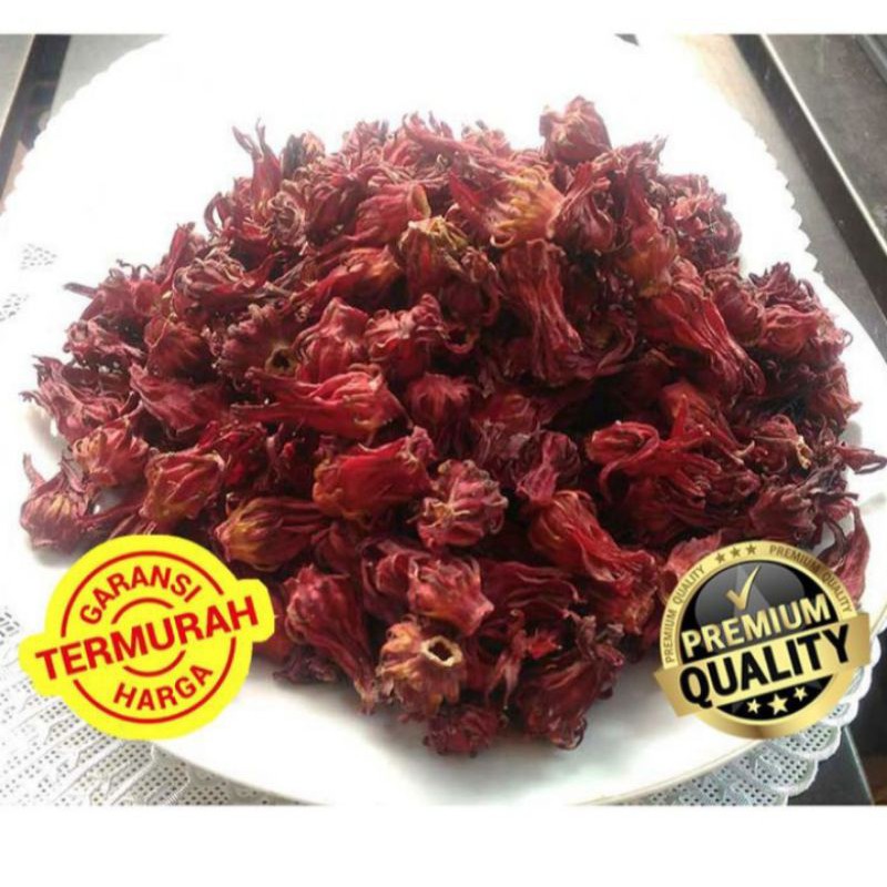 

BUNGA ROSELLA MERAH KERING Alami Berkhasiat