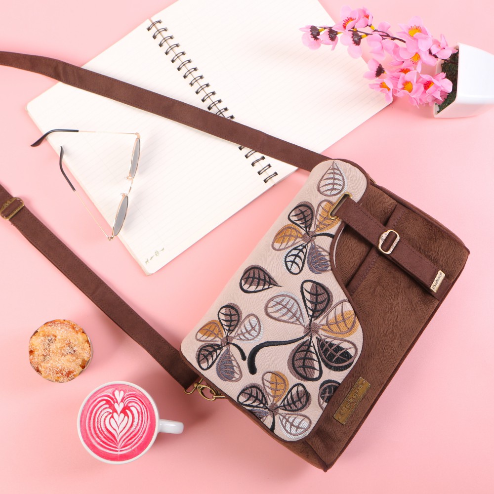 Makara Etnik GBO Gadget Bag Organizer Ixora Tas Selempang Wanita