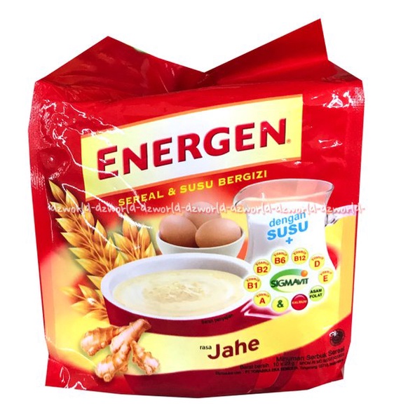 ENERGEN *  SEREAL &amp; SUSU BERSINERGI * 5 VARIAN RASA