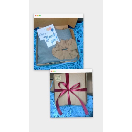 

Giftbox/Hampers/Kado Ulang Tahun/Wedding/Graduation Giftbox hijab