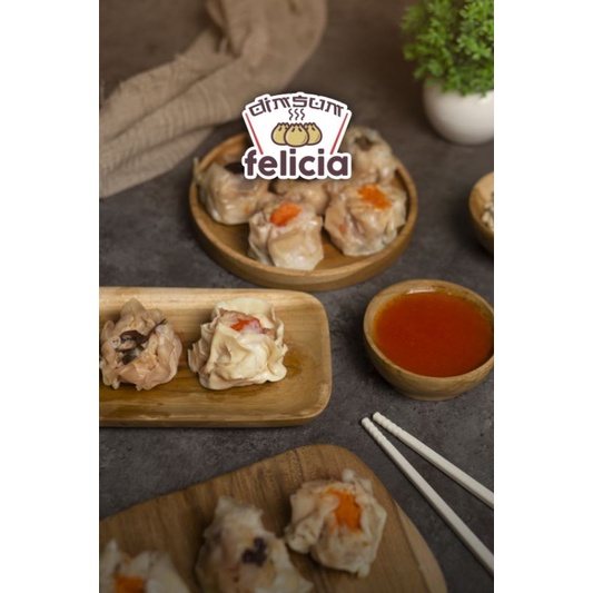 

DIMSUM "AYAM" (Frozen) PREMIUM Daging Asli & Berkualitas Isi 10