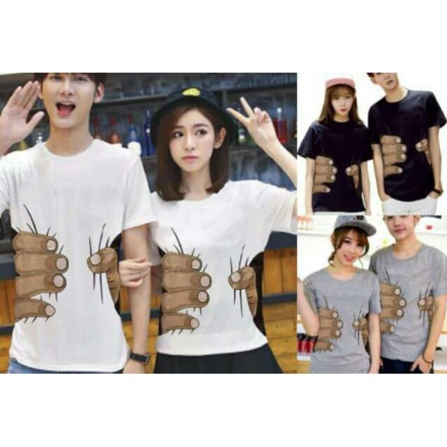 Kaos Couple / Baju Couple / Kaos Pasangan / Baju Pasangan Gemes