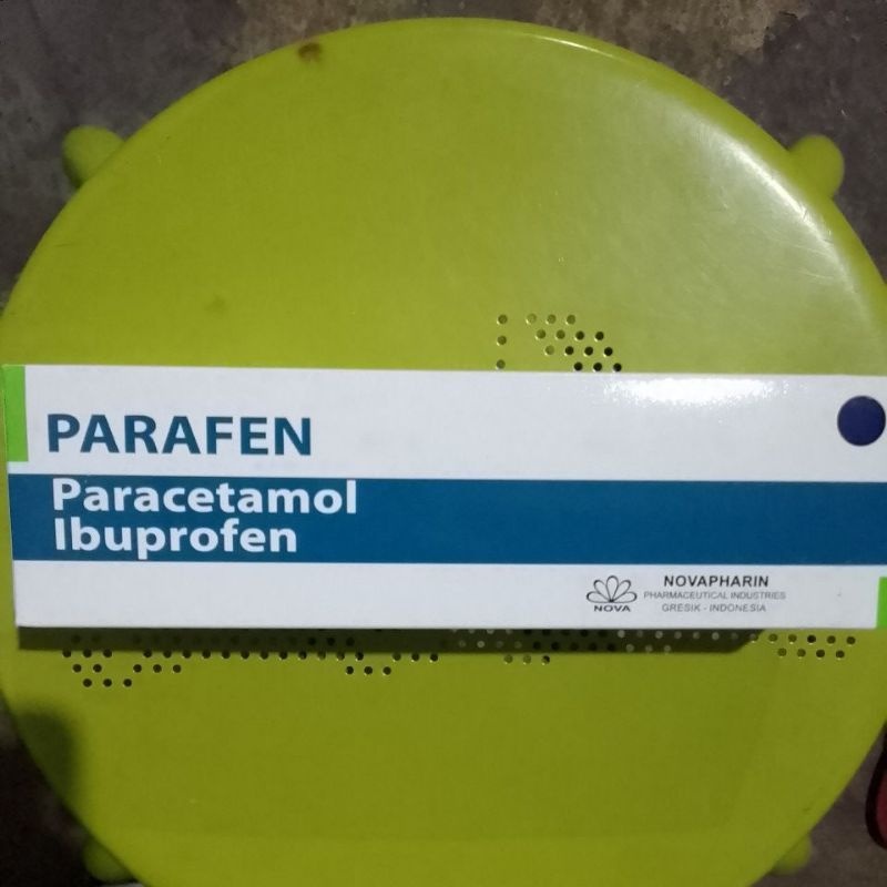 PARAFEN Kaplet (Obat Sakit Gigi, Sakit Kepala, Nyeri-Nyeri, Haid, Turun Panas)