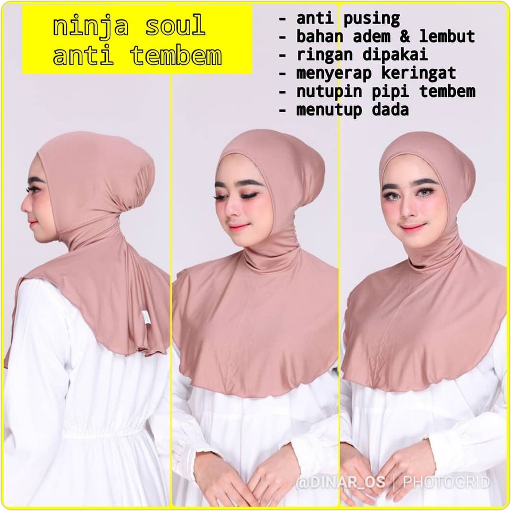 dalaman hijab ninja