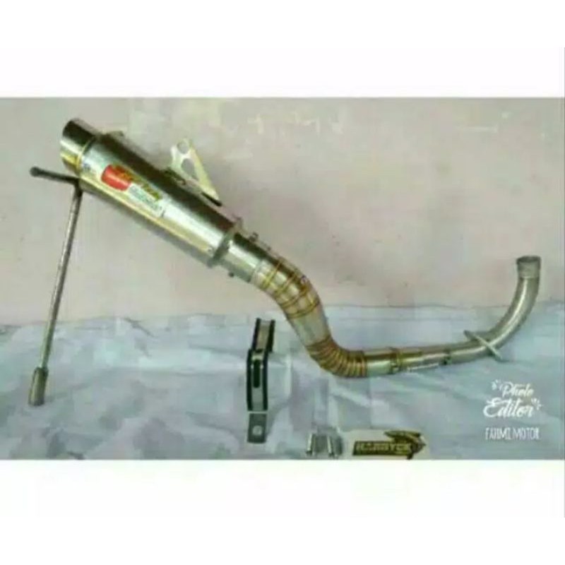 Kenalpot Racing CLD MONSTER BEAT VARIO MIO DLL