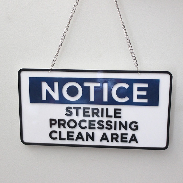 

Sign Board Acrylic Sterile Area | Sign Akrilik Timbul Keren