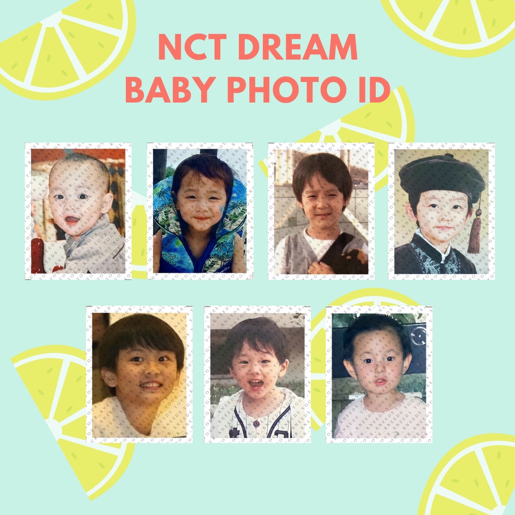 NCT BABY ID PHOTO SET | NCT 127 | NCT DREAM | WAYV