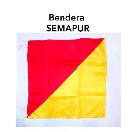 TOSERBA_EMAK - BENDERA + TONGKAT SIMAPORE PRAMUKA (SATU PASANG SET)