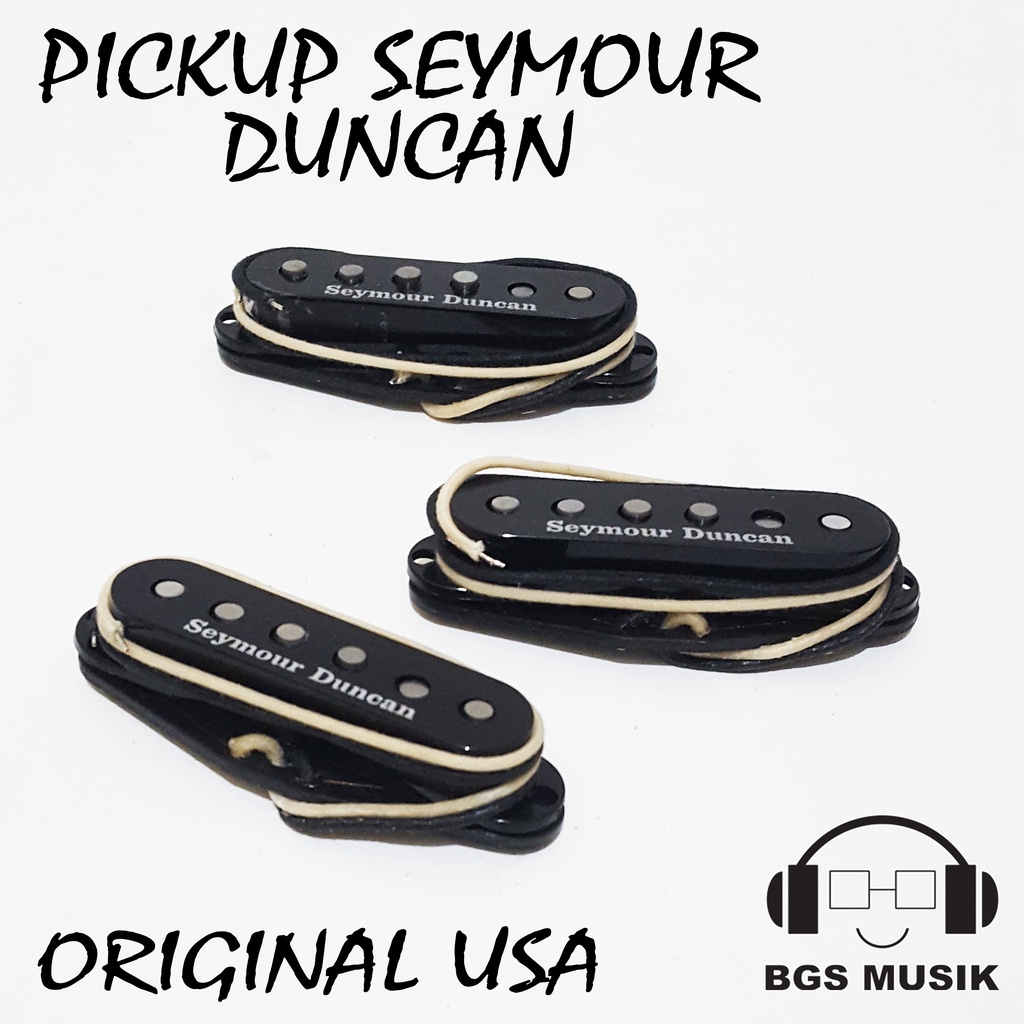Satu Set Pickup Seymour Duncan SSL1 - Satu Set Pickup Stratocaster SSS Not Pickup Dimarzio EMG Quant