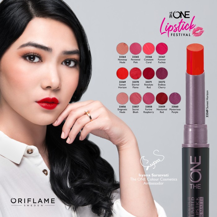❁GOOD DEAL❁ Top Diskon The One Colour Unlimited Lipstick Super Matte - Lipstik Matte - Parennial Pin