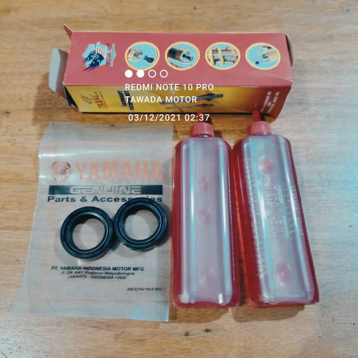 SIL SEAL SHOKBREAKER DEPAN PLUS OLI SHOK YAMAHA MIO GT 125.MIO Z.MIO S