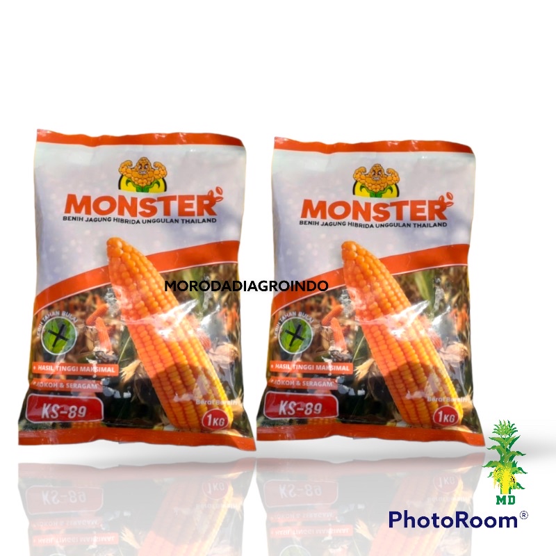 Benih jagung hibrida KS-89 MONSTER F1 kemasan 1 KG