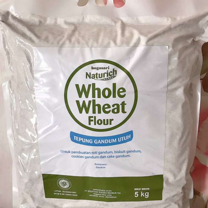 

PROMO [COD] whole wheat flour/tepung gandum bogasari kemasan asli 5 kg