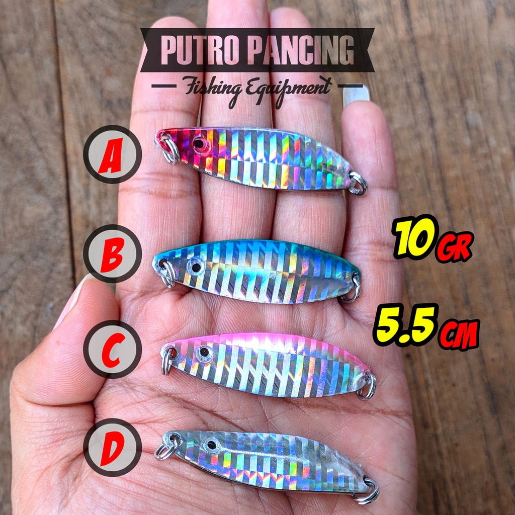 Lure Spoon Galvanis 10gr 55mm Anti Karat Killer