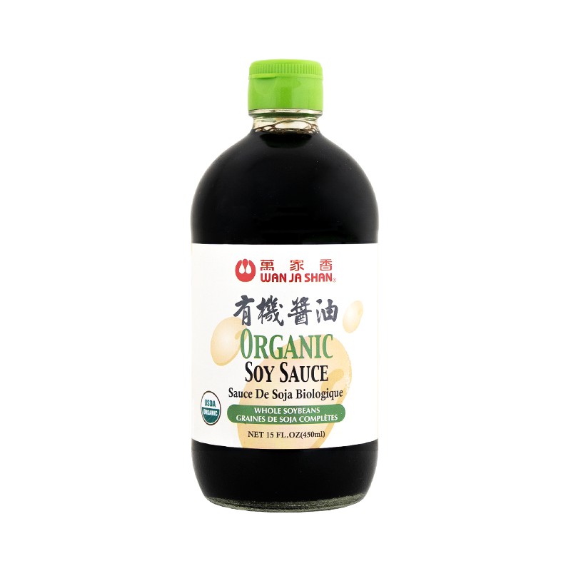 

Wan Ja Shan ORGANIC Soy Sauce Saus Kecap Asin Organik Chinese Food New York USA Makanan Impor Amerik