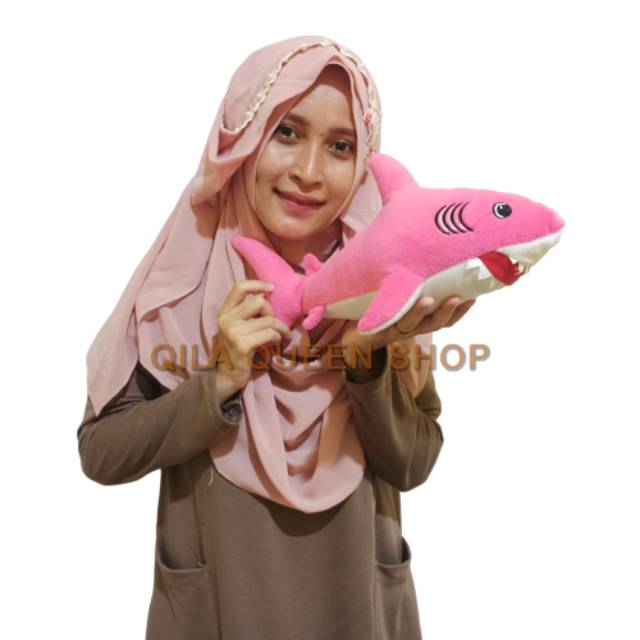 Boneka ikan hiu baby shark S murah