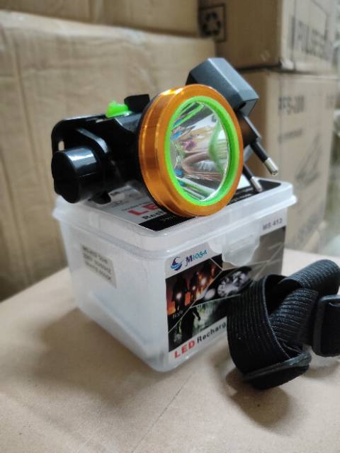 Senter Kepala MS 413 / MS 105 30w Headlamp