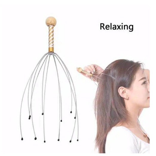 Alat Pijat Kepala BOKOMA Stainless Head Massager