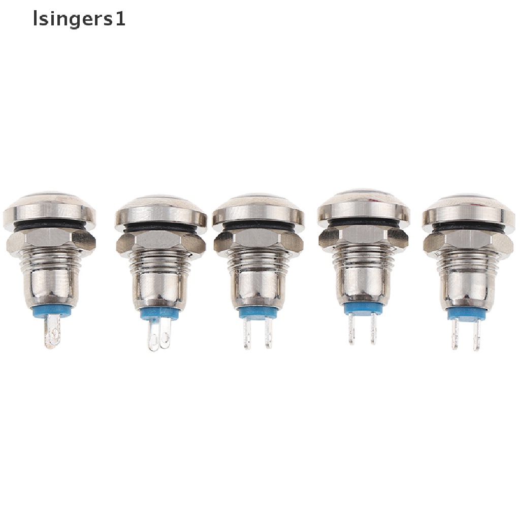 (lsingers1) Tombol Tekan mini 8mm Bahan metal