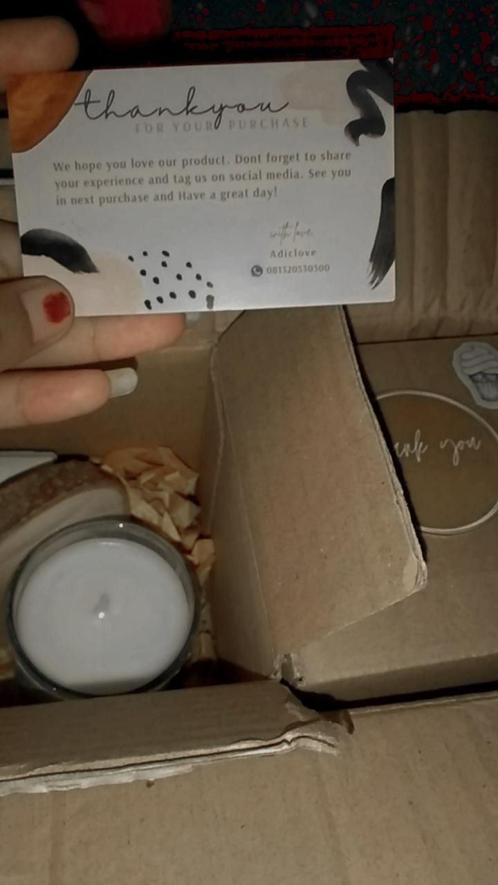 Scanted Candles By Adiclove (lilin Aromaterapi)