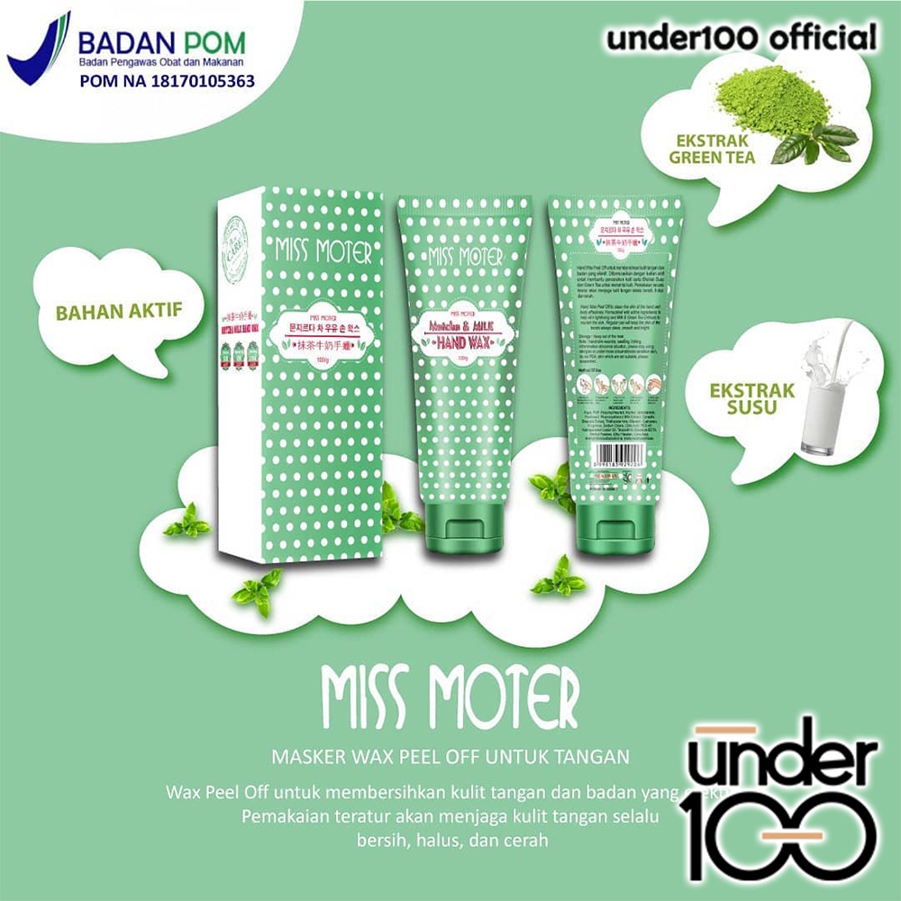 ❤ UNDER100 ❤ SYB Miss Moter Cherry Blossom Face Wax | Matcha &amp; Milk Hand Wax | Masker Wajah | Masker Tubuh (✔BPOM)