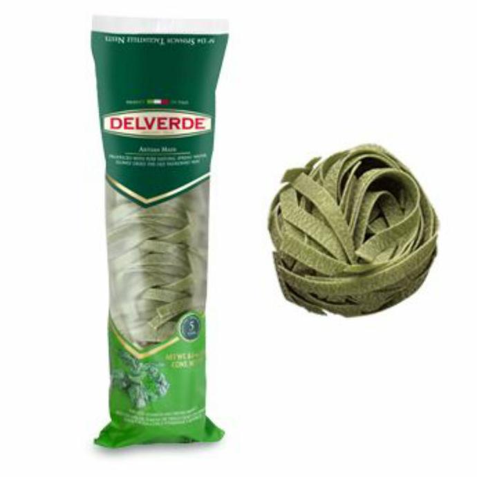 

((((()paling dicari] Delverde pasta tagliatelle spinach 250 gr